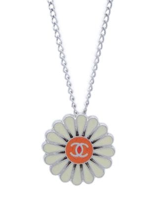 CHANEL Pre-Owned 2004 CC Logo Long Necklace - Farfetch