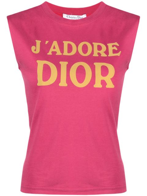 Christian Dior Pre-Owned 2002 J'Adore Dior tank top