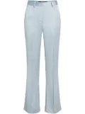 Karl Lagerfeld satin tailored trousers - Blue