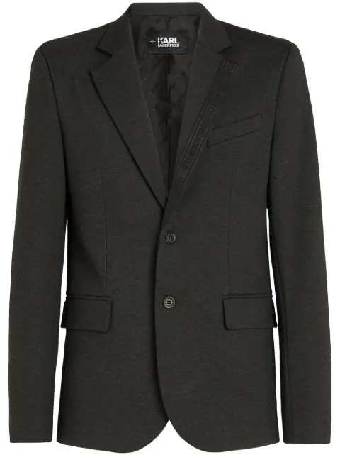 Karl Lagerfeld Punto single-breasted blazer