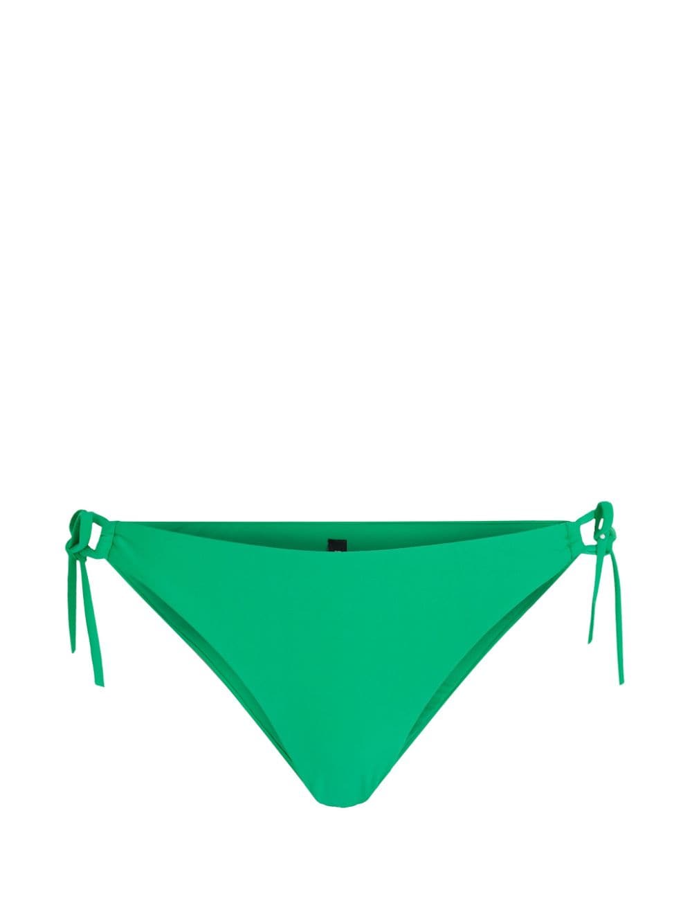 Karl Lagerfeld Hotel Karl String Bikini Bottoms In Green