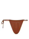 Karl Lagerfeld Signature string bikini bottoms - Red