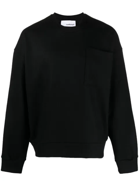 Costumein sudadera texturizada con cuello redondo
