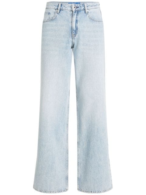 Karl Lagerfeld Jeans Mid-Rise Relaxed Jeans