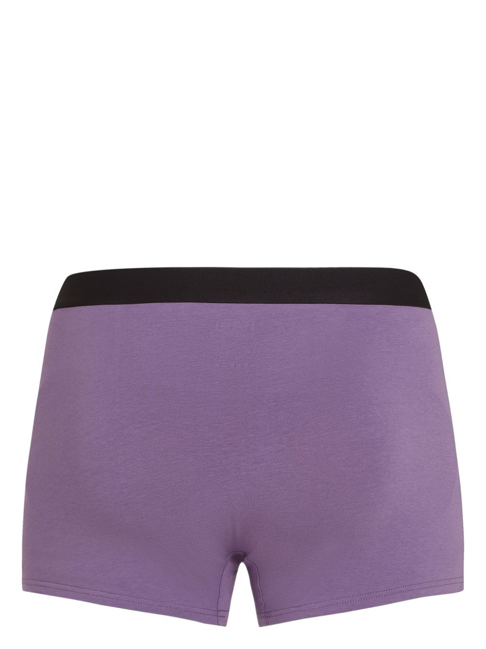 Shop Karl Lagerfeld Logo-waistband Boxers (pack Of Three) In Purple
