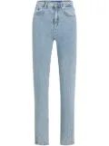 Karl Lagerfeld Jeans high-rise bouclé jeans - Blue