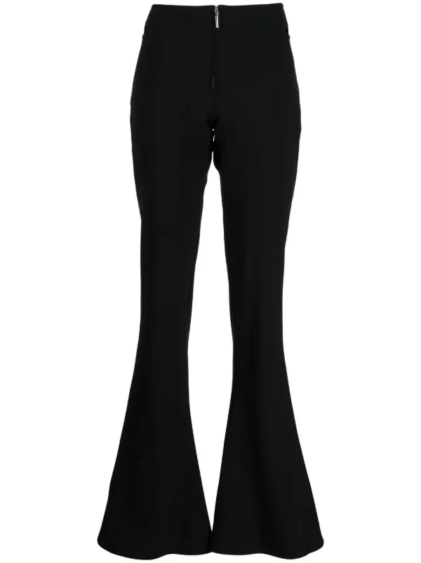 Jean Paul Gaultier ローライズ フレアパンツ | ブラック