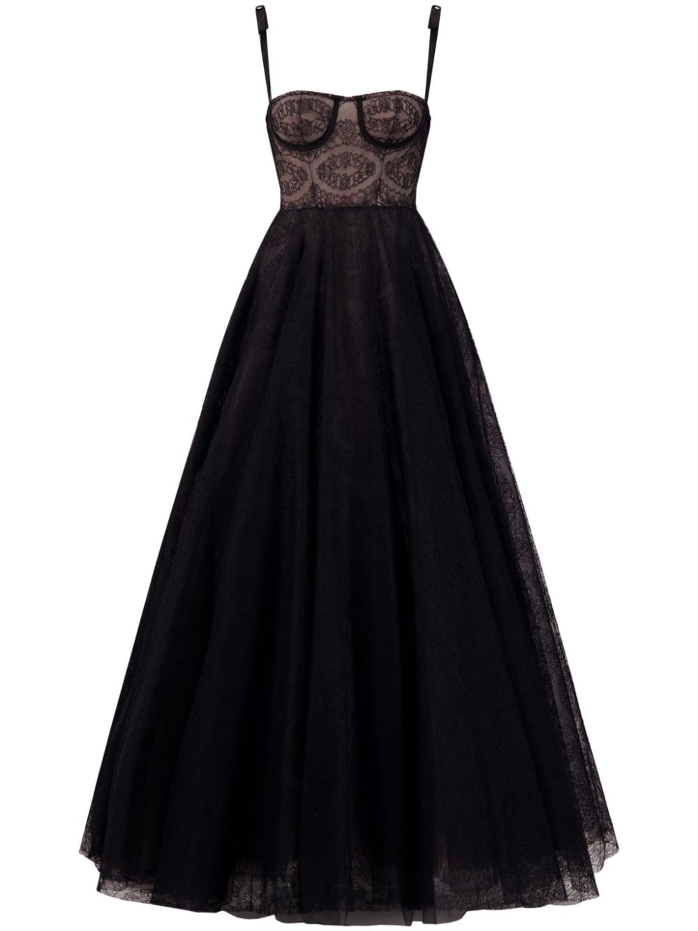 Giambattista Valli Chantilly Lace Dress-District 5 Boutique