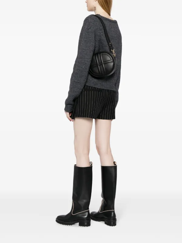 【送料&関税込】Patou Le Jp Leather Bag Patou Le JP Leather Crossbody Bag | Black | FARFETCH