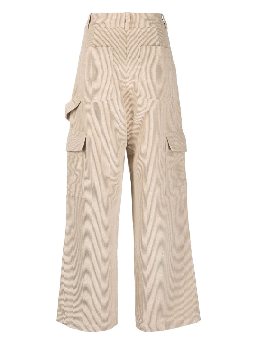 Roberto Collina straight-leg cotton trousers - Beige