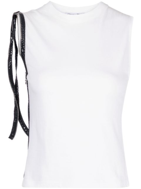 Christian Dior 2001 zip-detail tank top Women