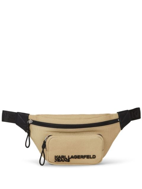 Karl Lagerfeld Jeans Utility canvas belt bag