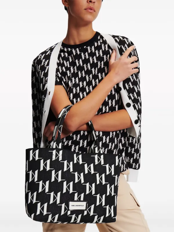 Karl Lagerfeld K/Monogram ハンドバッグ M - Farfetch