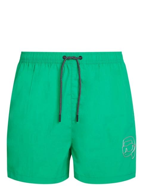 Karl Lagerfeld shorts de playa Ikonik