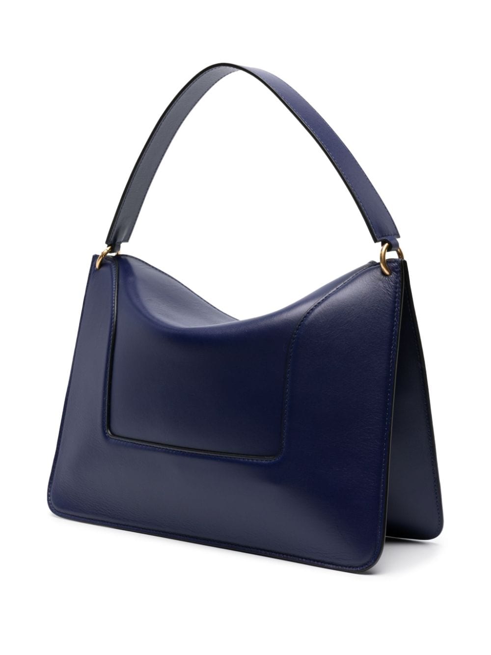 Shop Wandler Large Penelope Leather Tote Bag In Blue