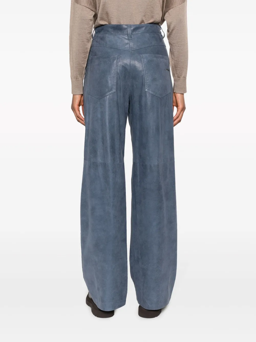Brunello Cucinelli Straight broek Blauw