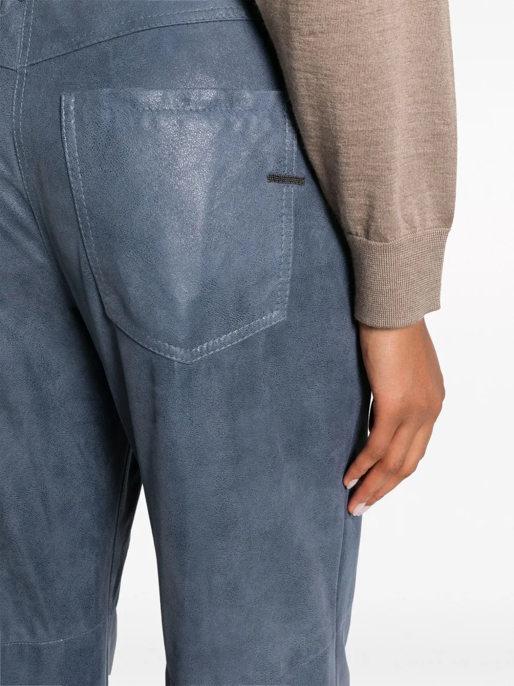 Brunello Cucinelli Straight broek Blauw