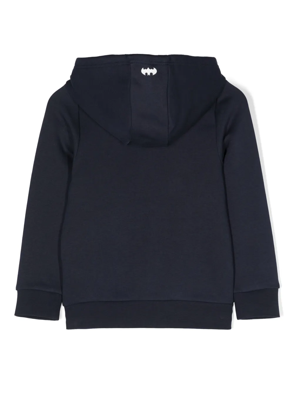 BOSS Kidswear logo-print hooded jacket - Blauw