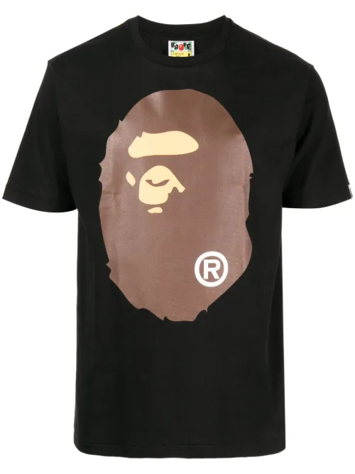 T-shirt en coton à logo imprimé - A BATHING APE® - Modalova