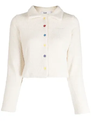 Terry cloth cardigan discount