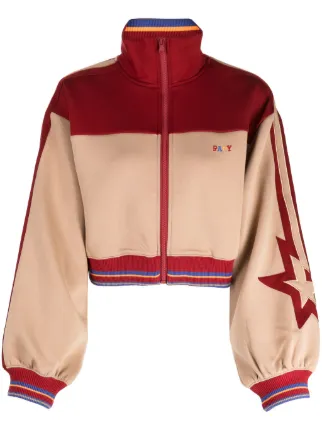 BAPY BY A BATHING APE BAPE STA Cropped Track Jacket Neutrals FARFETCH