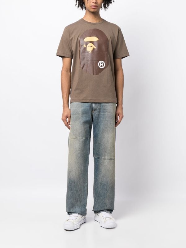 A BATHING APE® graphic-print Cotton T-shirt - Farfetch