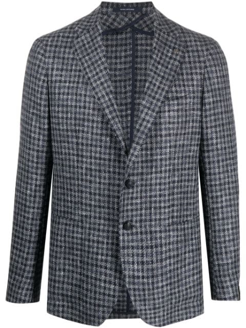 Tagliatore blazer con botones y motivo pied de poule