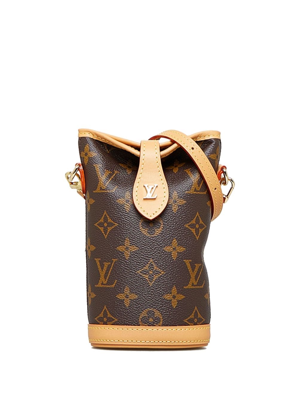 Pre-owned Louis Vuitton  Fold Me Pouch Crossbody Bag In Brown