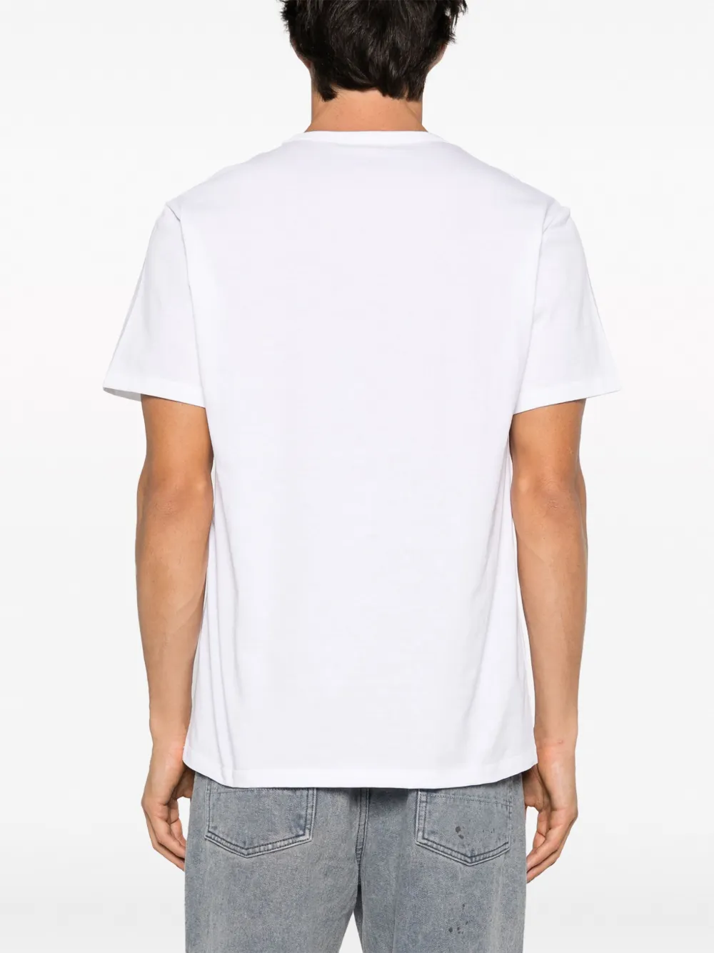 Alexander McQueen T-shirt met grafische print Wit