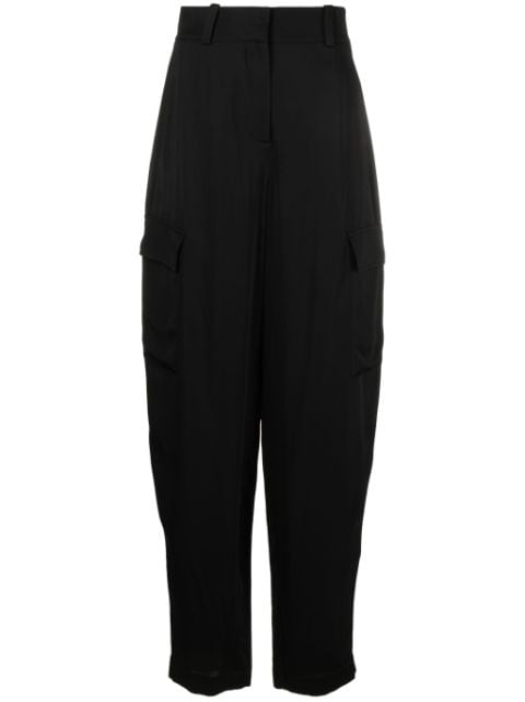 JOSEPH tapered drop-crotch cargo trousers