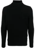 Fileria roll-neck long-sleeve jumper - Black