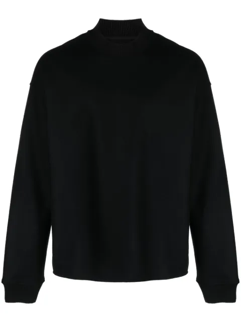 Jil Sander suéter con cuello redondo