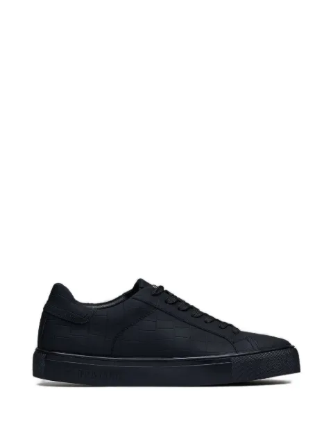 Hide&Jack Essence crocodile-embossed leather sneakers