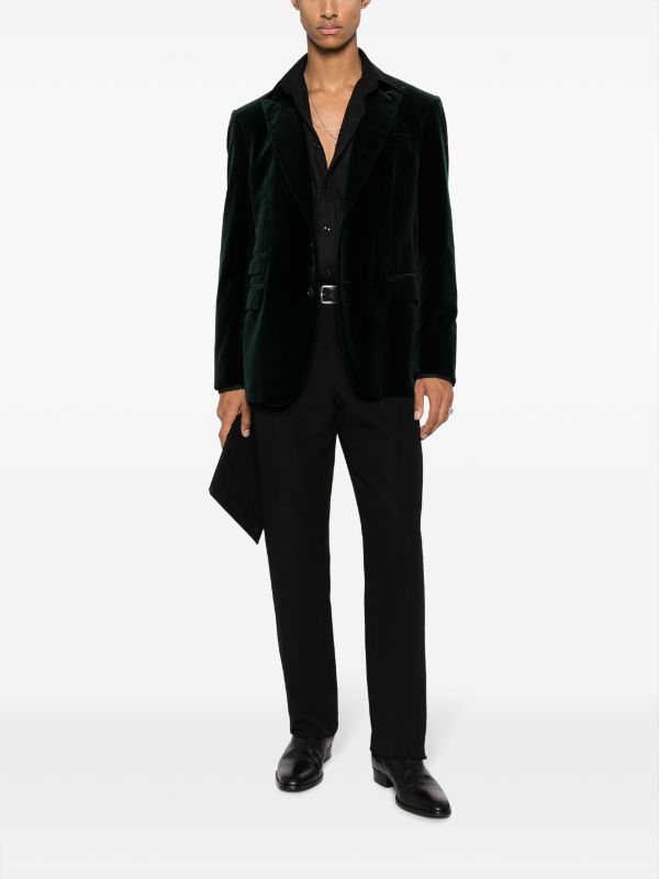 Ralph lauren hot sale velvet blazer mens