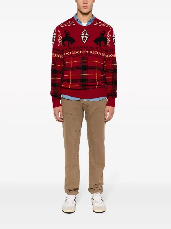 Ralph lauren best sale christmas jumper mens