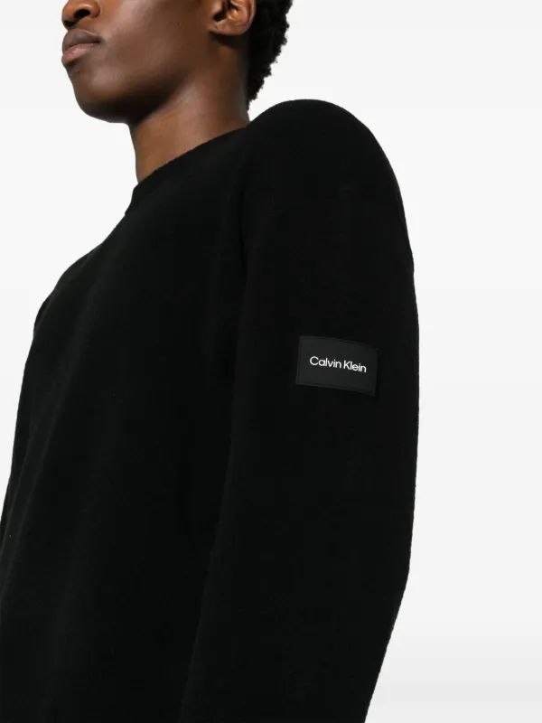 Calvin klein clearance black jumper
