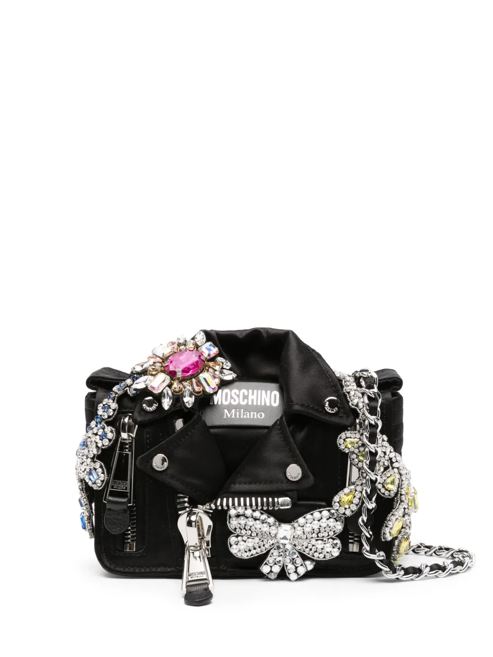 Moschino Jewels Biker Bag Farfetch