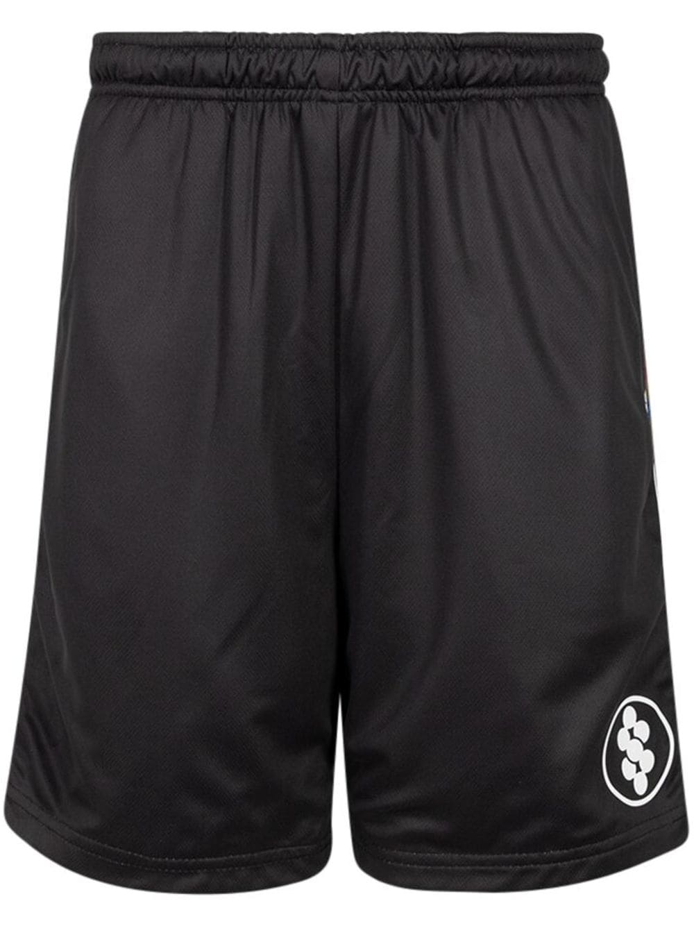 Supreme Feedback Soccer Printed Shorts In Black