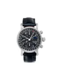 Chronoswiss pre-owned Lunar Chronograph 38mm - Black