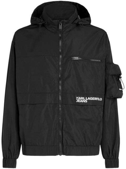 Karl Lagerfeld Jeans Utility zip-up jacket