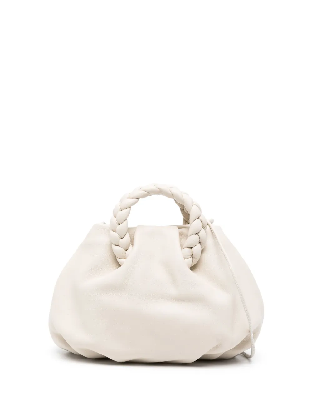 Hereu Bombom Small Leather Shoulder Bag In Neutrals