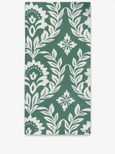 La DoubleJ floral-print linen napkins (set of two)