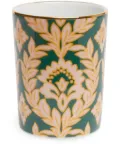 La DoubleJ leaf-print porcelain cup - Green