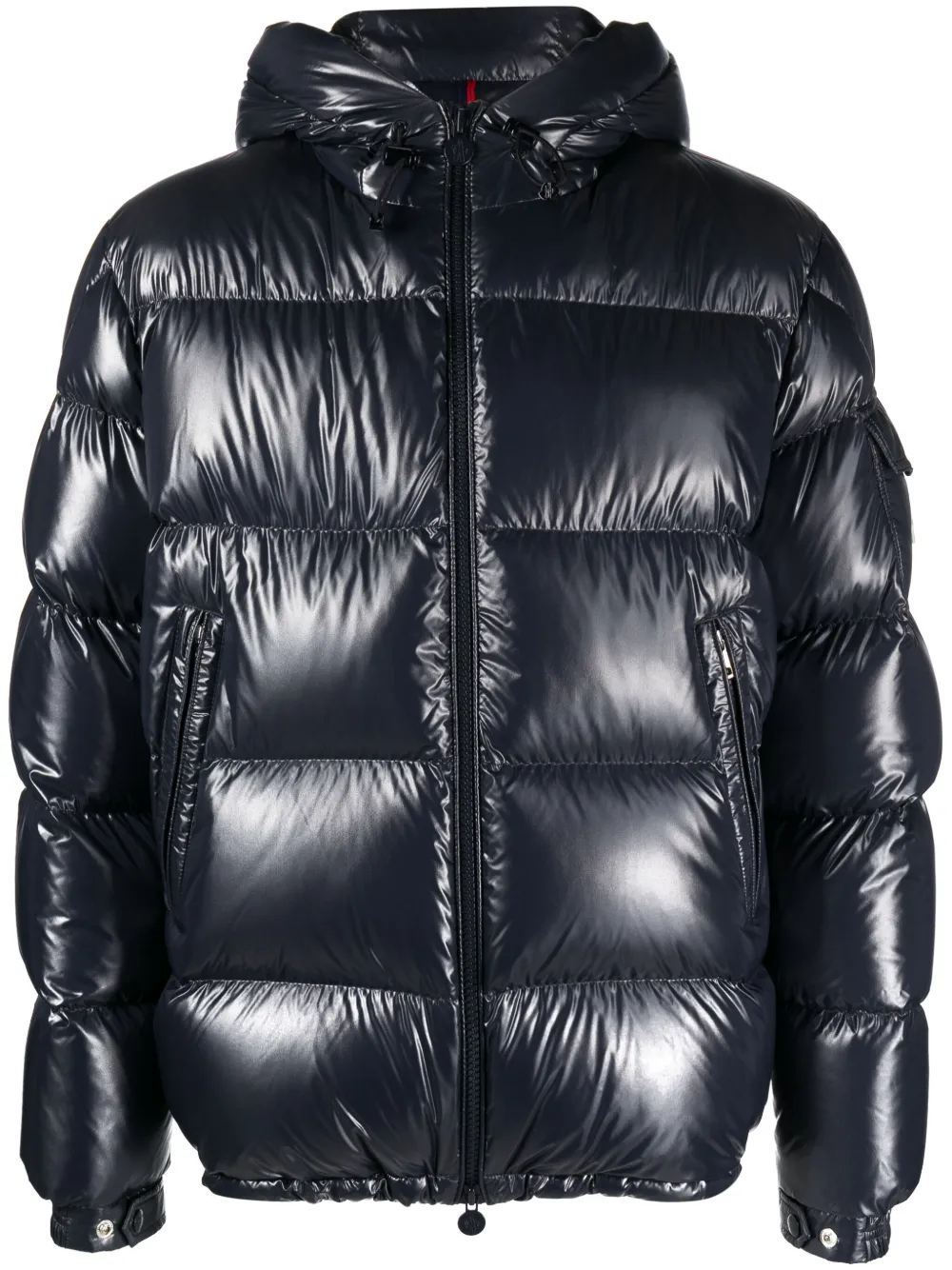 Moncler Ecris gewatteerd jack Blauw