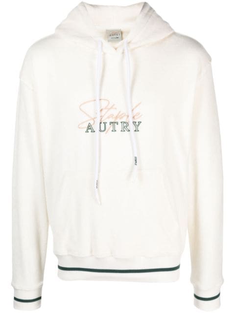 Autry x Jeff Staple logo-embroidered hoodie