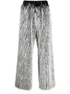 Dolce & Gabbana Faux Fur Sweatpants