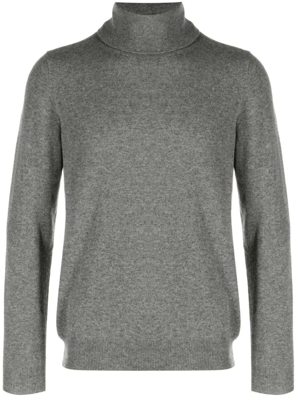 Zanone suéter con efecto melange y cuello vuelto | gris | Image 1