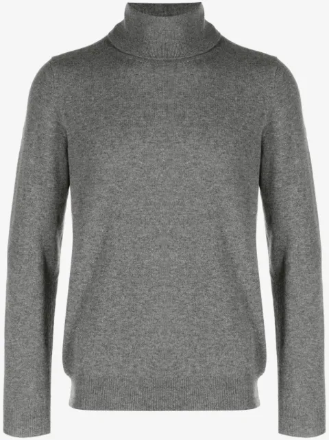 Zanone mélange-effect roll-neck jumper