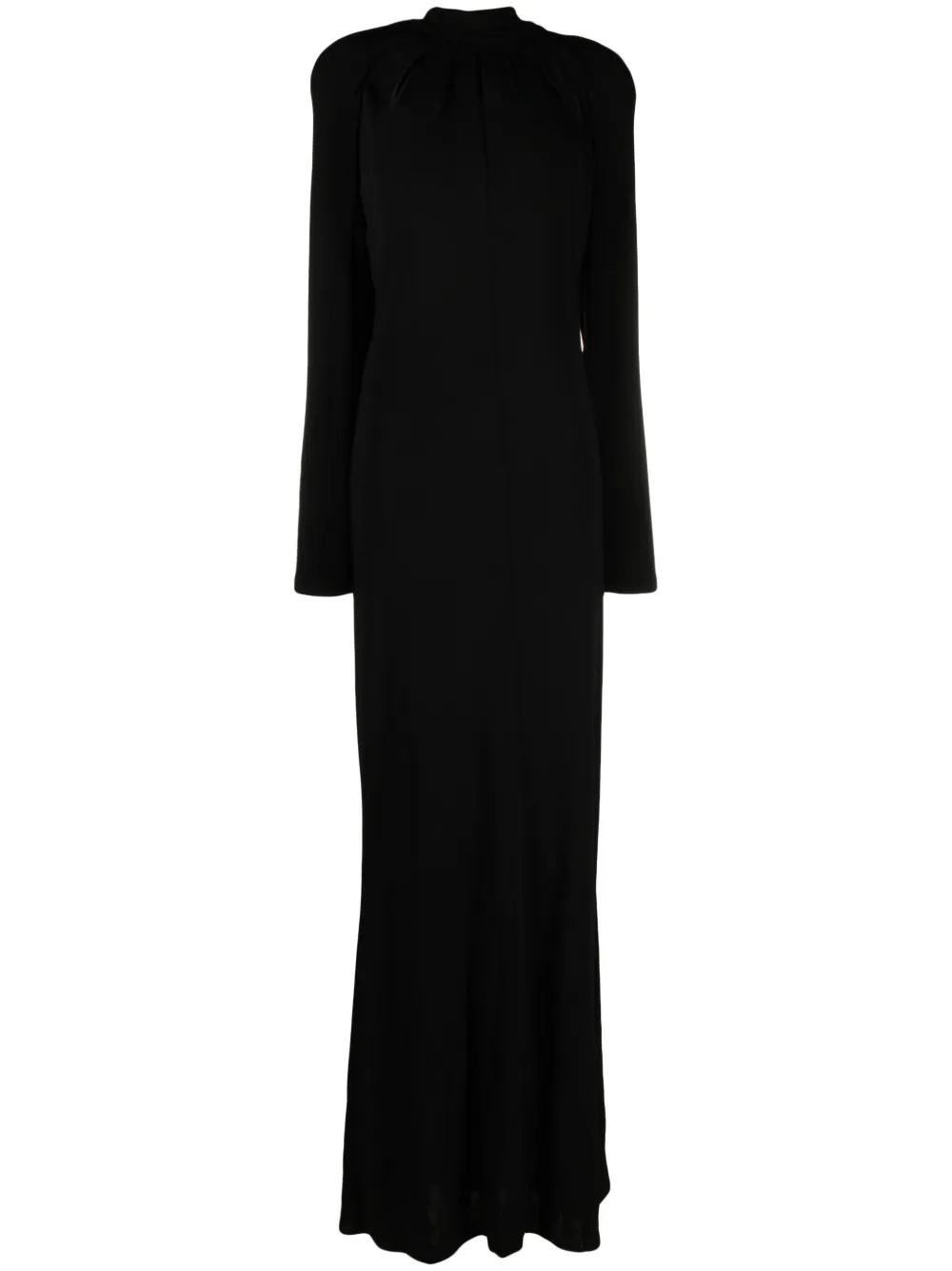 Alberta Ferretti Uitgesneden maxi-jurk Zwart