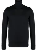 Altea roll-neck virgin wool jumper - Black